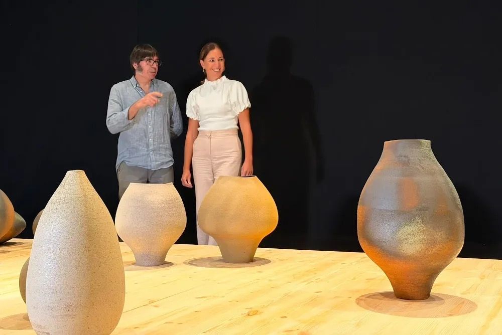 Exposición De la terra al Cel, Misericòrdia (visita institucional)